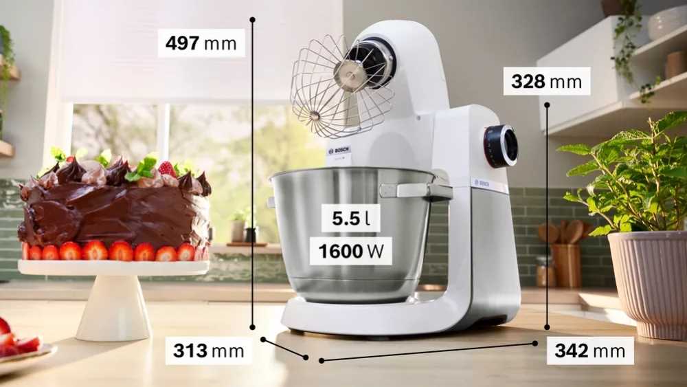 מיקסר לבן BOSCH דגם MUMS6EW00 בוש - תמונה 2