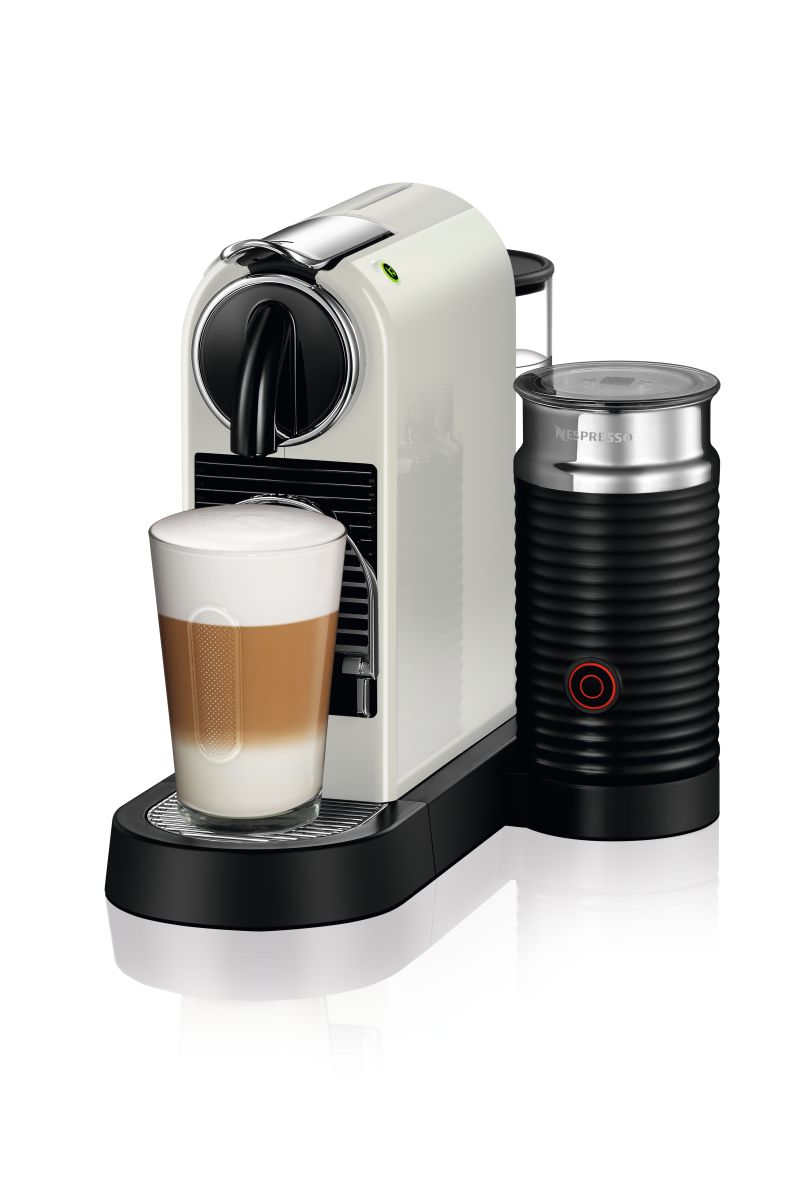 מכונת אספרסו Nespresso CitiZ & Milk D122 בצבע לבן - תמונה 1 מכונת אספרסו Nespresso CitiZ & Milk D122 בצבע לבן - תמונה 1
