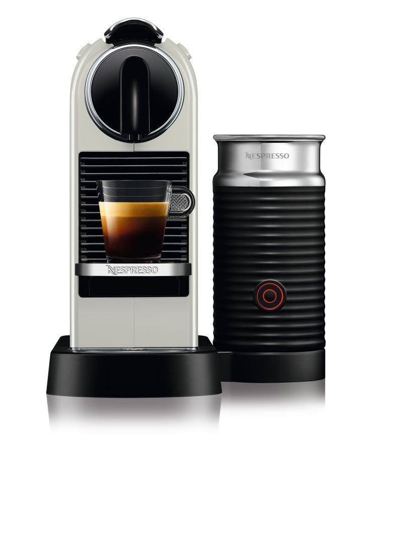 מכונת אספרסו Nespresso CitiZ & Milk D122 בצבע לבן - תמונה 2 מכונת אספרסו Nespresso CitiZ & Milk D122 בצבע לבן - תמונה 2