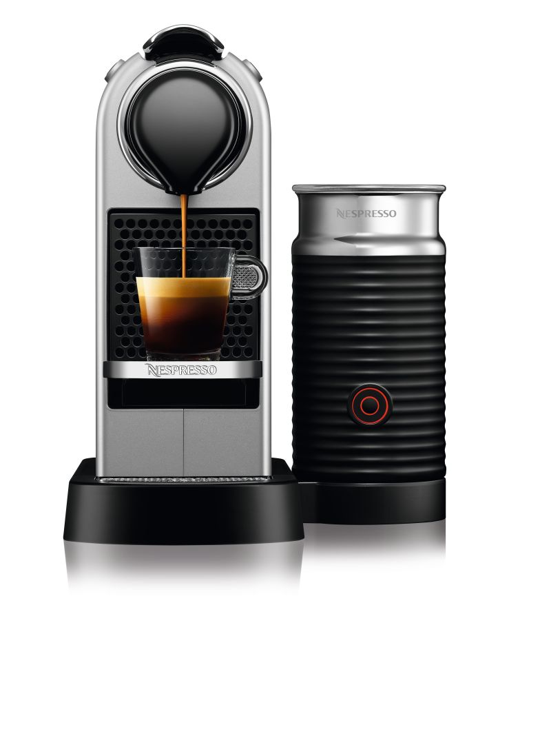 מכונת אספרסו Nespresso CitiZ & Milk C122 בצבע כסוף - תמונה 2 מכונת אספרסו Nespresso CitiZ & Milk C122 בצבע כסוף - תמונה 2