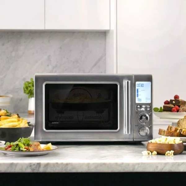 מיקרוגל משולב תנור נירוסטה 34 ליטר Breville דגם BMO870BSS בריוויל  - תמונה 3
