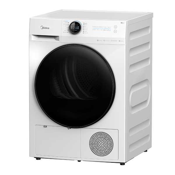 מייבש כביסה 10 ק"ג MIDEA HEAT PUMP 6447 דגם MDL100-CH03B/B07EW מידאה - תמונה 4