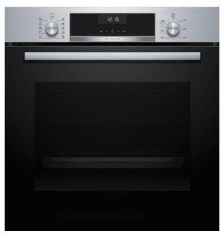 תנור בנוי 71 ליטר BOSCH דגם HBG537ES3Y נירוסטה בוש  - תמונה 1