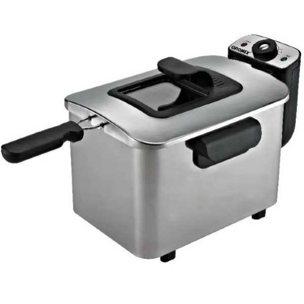 סיר טיגון עמוק נירוסטה CHROMEX דגם CH-5400 כרומקס  - תמונה 1