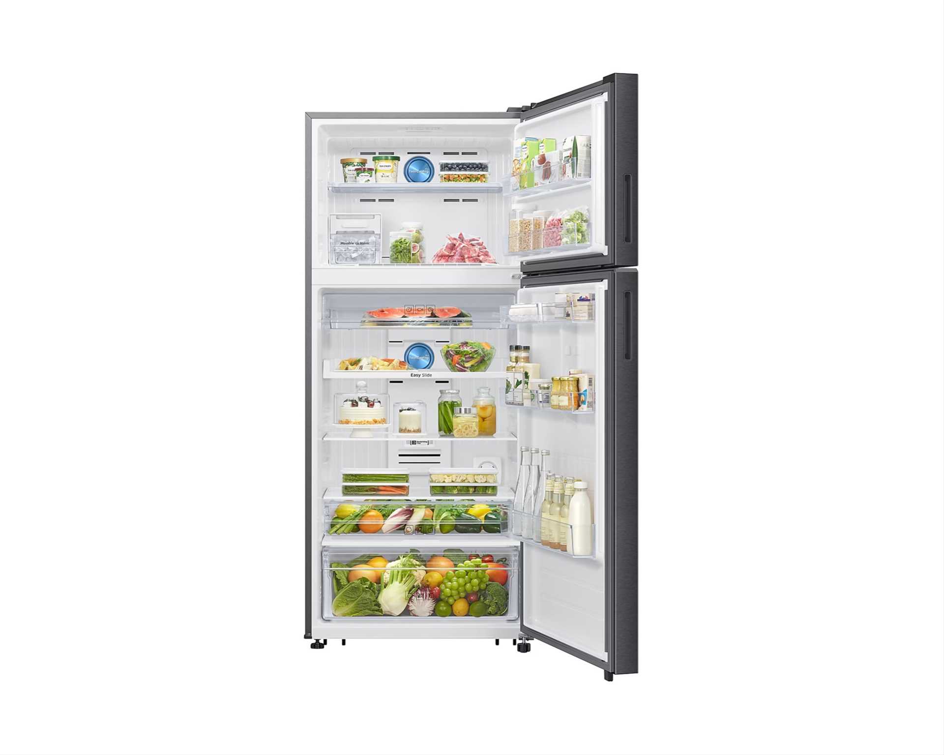 מקרר מקפיא עליון SAMSUNG דגם RT53DG7A64B1 סמסונג שחור - תמונה 3