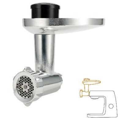 מיקסר שף שקילה מובנת + אביזר מטחנת בשר KENWOOD דגם KVL66.950SI קנווד - תמונה 2