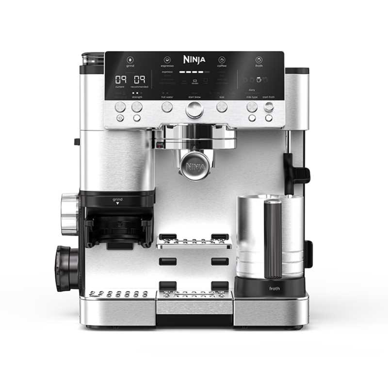 מכונת אספרסו חצי אוטומטית NINJA דגם LUXE CAFE ES601 נינג'ה - תמונה 2