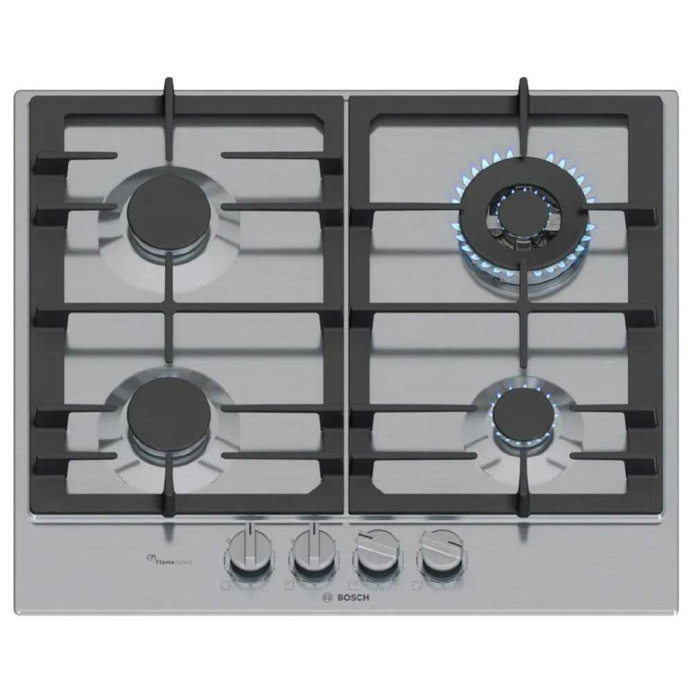 כיריים גז Bosch דגם PCH6A5I90Y נירוסטה בוש - תמונה 1
