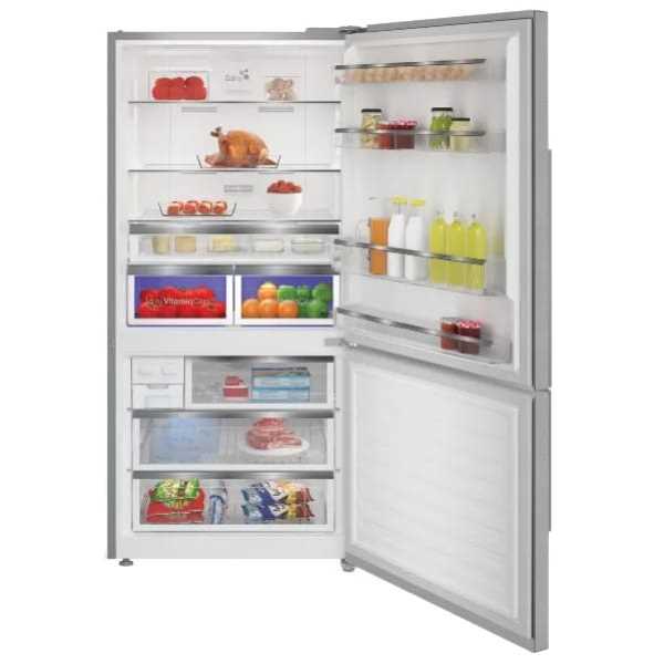 מקרר נירוסטה Blomberg מקפיא תחתון דגם KND3958XPP בלומברג  - תמונה 2
