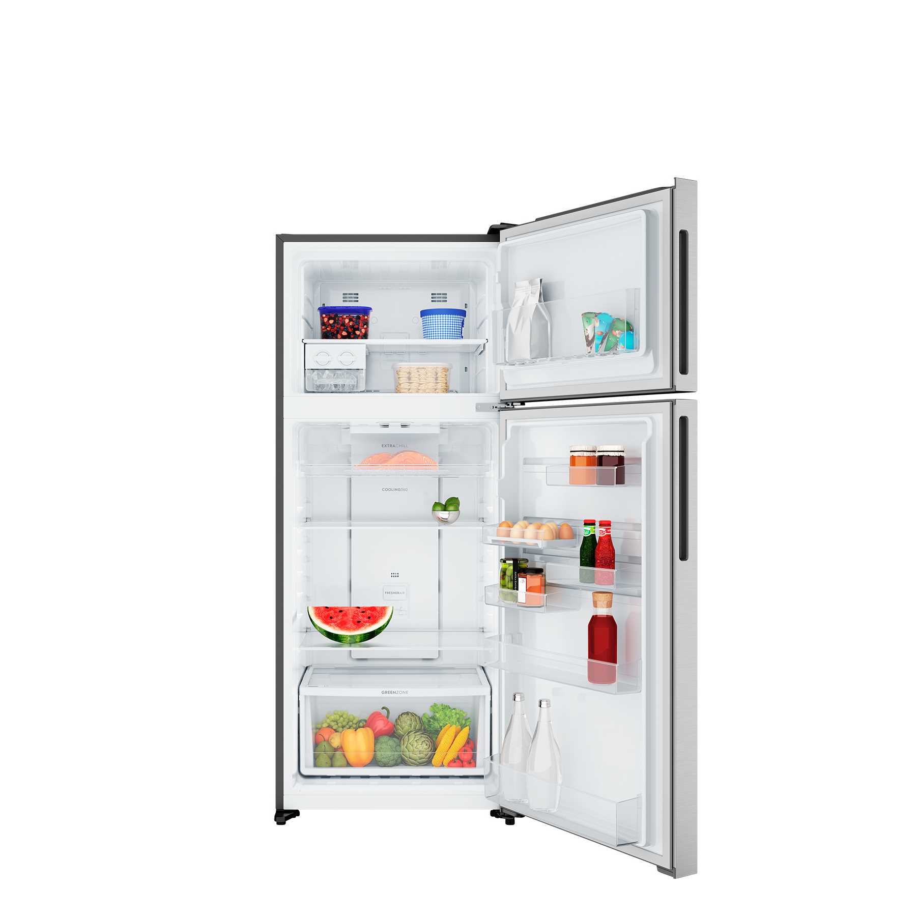 מקרר כסוף Electrolux מקפיא עליון דגם ETM4302SC אלקטרולוקס  - תמונה 2