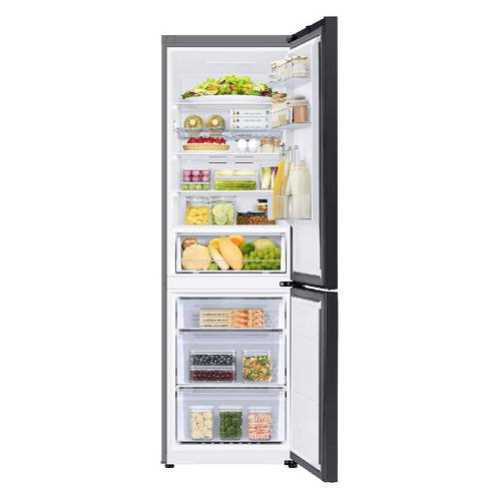 מקרר שחור SAMSUNG מקפיא תחתון דגם RB35C62225-BK סמסונג   - תמונה 2
