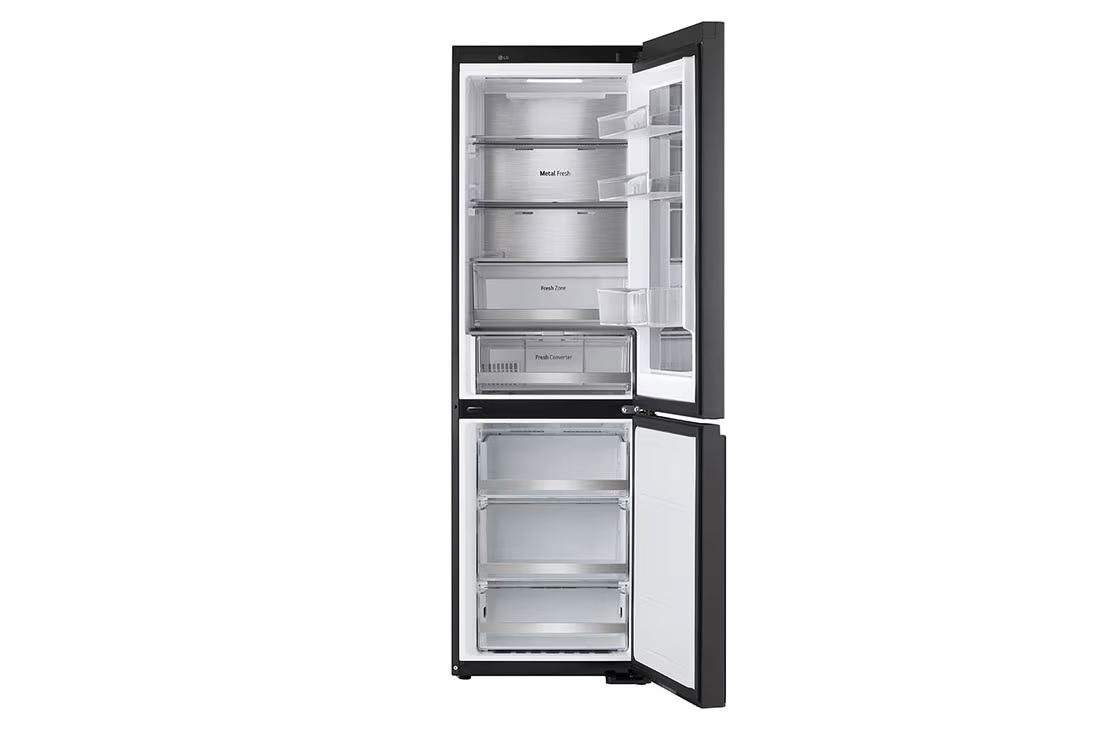 מקרר מקפיא תחתון LG דגם R-2B394BINS נירוסטה מושחרת אל ג'י - תמונה 5