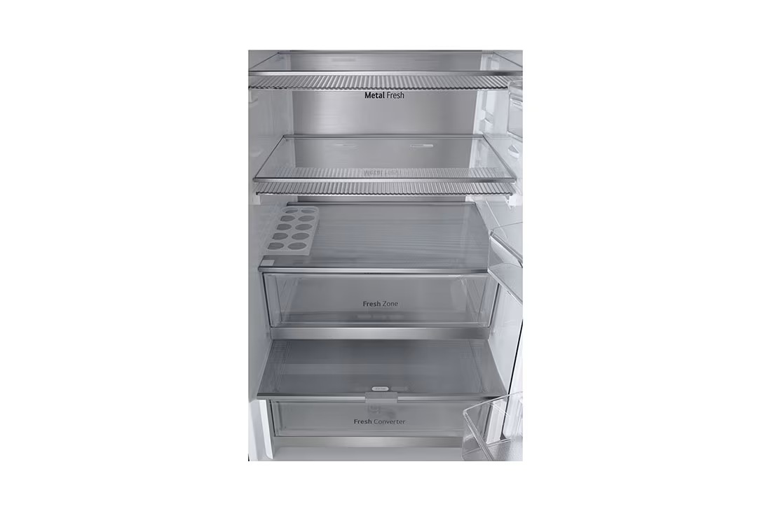 מקרר מקפיא תחתון LG דגם R-2B394BINS נירוסטה מושחרת אל ג'י - תמונה 6