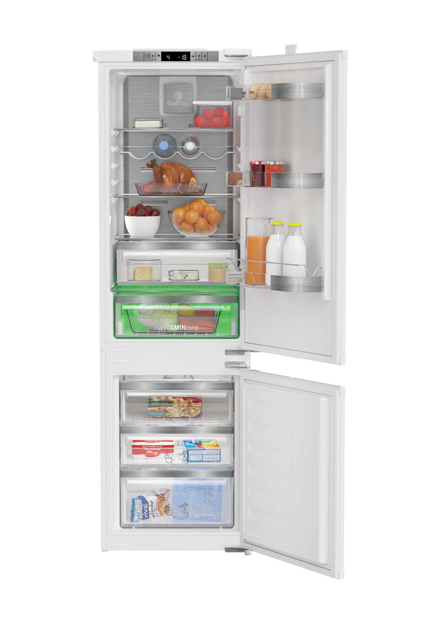 מקרר אינטגרלי GRUNDING דגם GKNI25740N גרונדינג  - תמונה 1