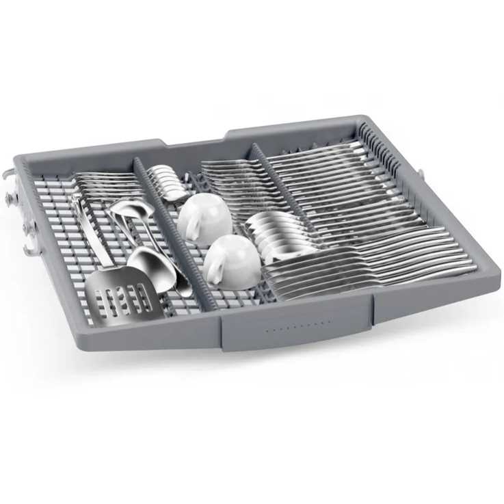 מדיח כלים רחב BOSCH דגם SMS4ECW28E בוש לבן  - תמונה 6