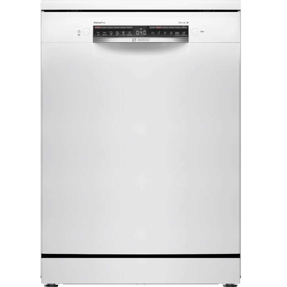 מדיח כלים רחב BOSCH דגם SMS4ECW28E בוש לבן  - תמונה 1