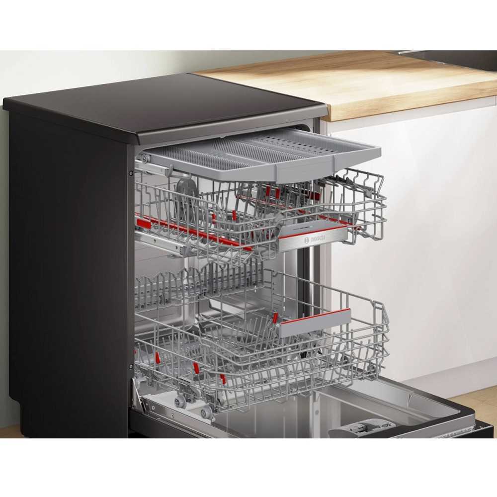 מדיח כלים רחב BOSCH דגם SMS6ECC12E בוש שחור  - תמונה 2