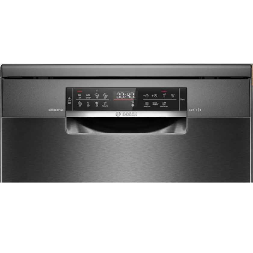 מדיח כלים רחב BOSCH דגם SMS6ECC12E בוש שחור  - תמונה 3