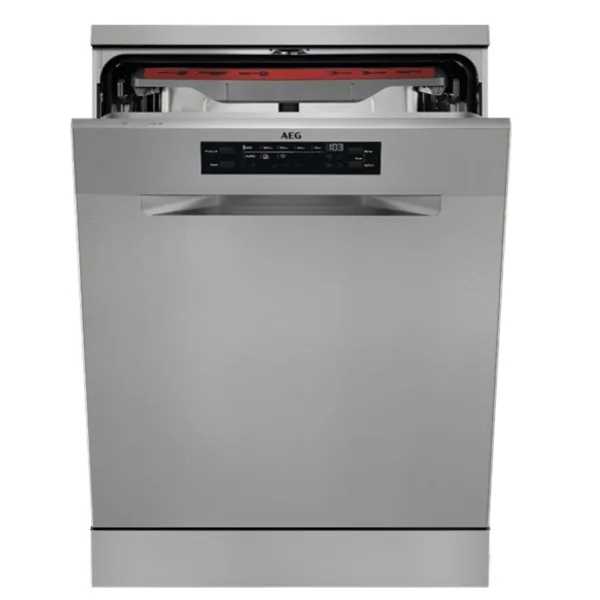 מדיח כלים רחב AEG דגם FB73709ZM אאג נירוסטה מוברשת - תמונה 2