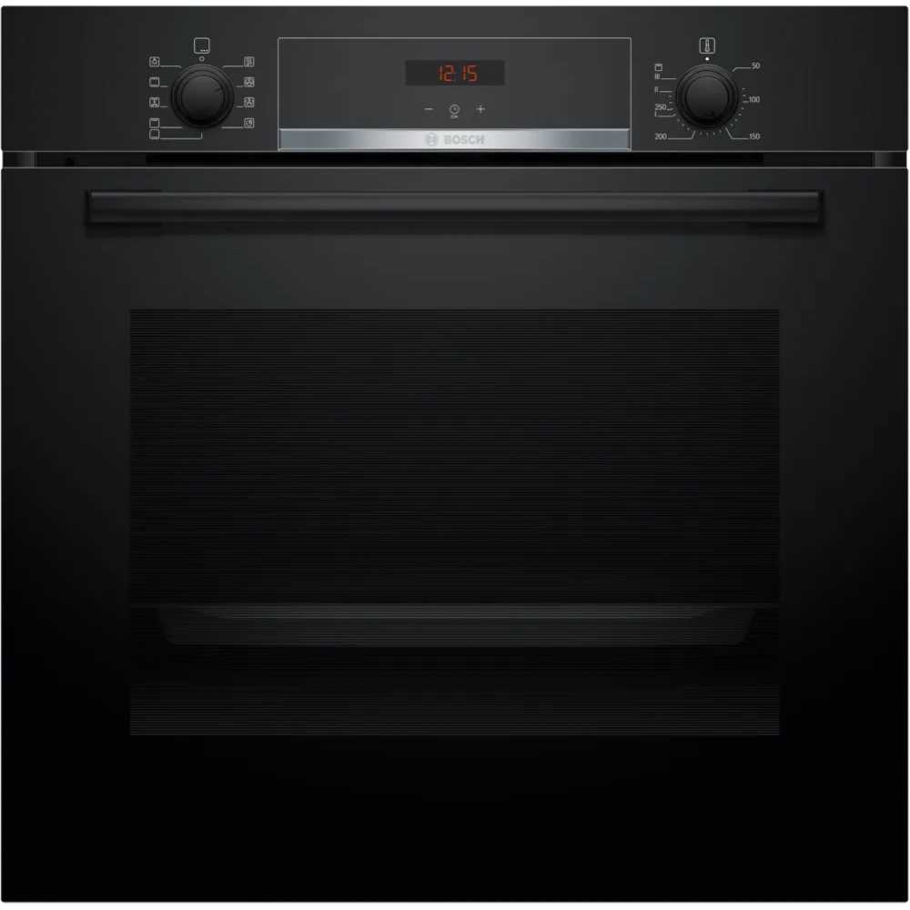תנור בנוי BOSCH דגם HBA534BB3 בוש שחור - תמונה 1
