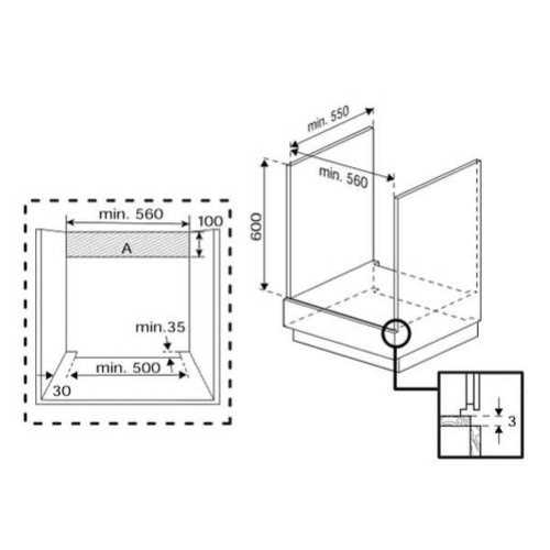 תנור בנוי GRUNDIG דגם GEBM12300B גרונדיג שחור - תמונה 6