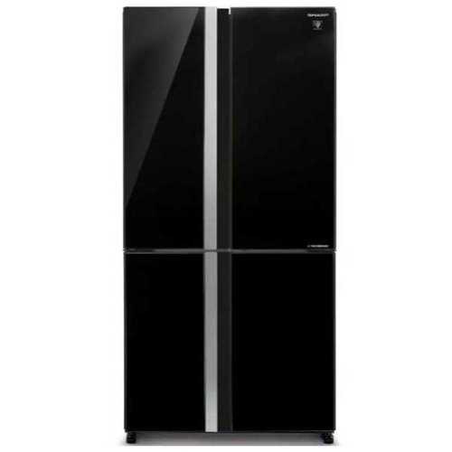 מקרר 4 דלתות SHARP דגם SJ-8942BK שארפ זכוכית שחורה  - תמונה 1