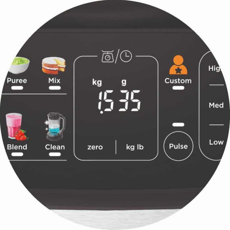 מעבד מזון KENWOOD דגם FDM73.480SS קנווד שחור/נירוסטה - תמונה 4