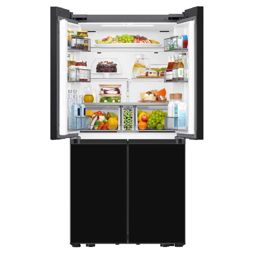 מקרר 4 דלתות SAMSUNG דגם RM70F63REB סמסונג שחור - תמונה 2