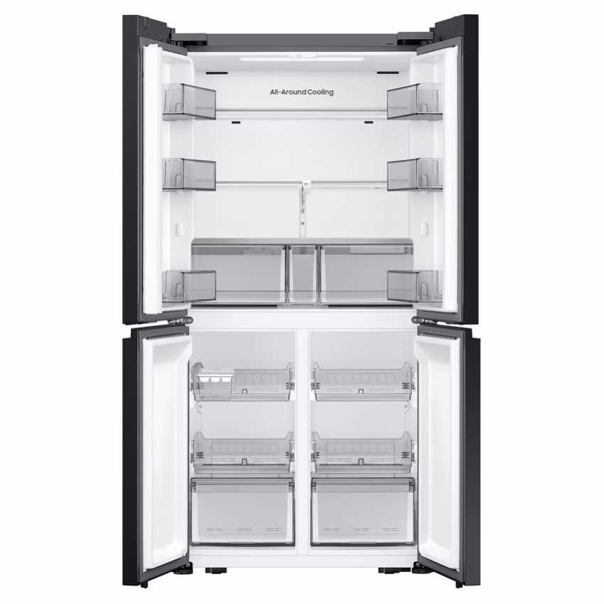 מקרר 4 דלתות SAMSUNG דגם RM70F63REB סמסונג שחור - תמונה 8