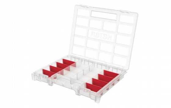 ארגונית ברגים KERTER שקופה 19 כתר - תמונה 1