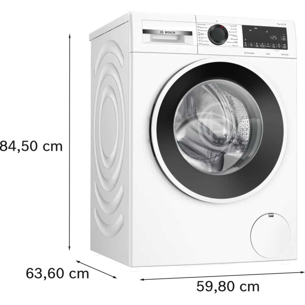 מכונת כביסה 9 ק"ג 1200 סל"ד BOSCH דגם WGG242Z9IL בוש  - תמונה 2