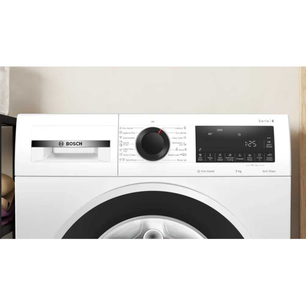 מכונת כביסה 9 ק"ג 1200 סל"ד BOSCH דגם WGG242Z9IL בוש  - תמונה 7
