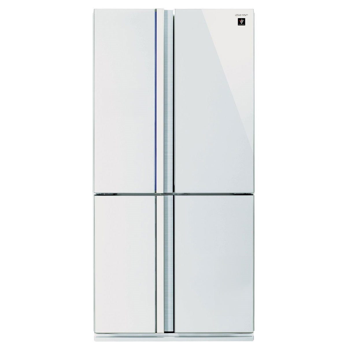 מקרר 4 דלתות זכוכית SHARP דגם SJ-8942WH שארפ לבן - תמונה 1
