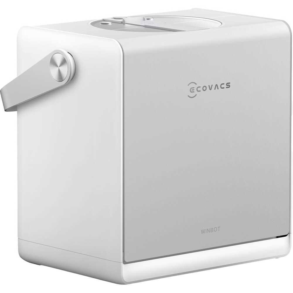 מנקה חלונות ECOVACS דגם WINBOT W2S OMNI עם תחנה ניידת - תמונה 3