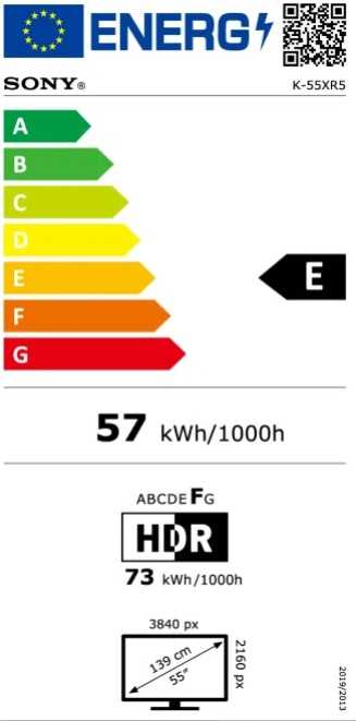 מסך "55 SONY MINI LED 4K SMART דגם K55XR55B סוני - תמונה 8