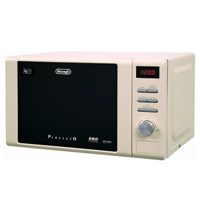 מיקרוגל פרפקטו 20 ליטר DeLonghi דגם MW364C וניל מיקרוגל פרפקטו 20 ליטר DeLonghi דגם MW364C וניל