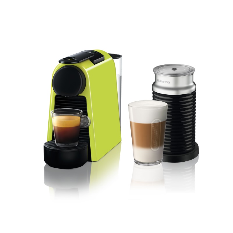 מכונת קפה Nespresso אסנזה מיני בצבע ירוק דגם D30 כולל מקציף חלב ארוצ'ינו - תמונה 1 מכונת קפה Nespresso אסנזה מיני בצבע ירוק דגם D30 כולל מקציף חלב ארוצ'ינו - תמונה 1