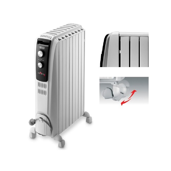 רדיאטור 10 צלעות DELONGHI דלונגי TRD-41025 - תמונה 2 רדיאטור 10 צלעות DELONGHI דלונגי TRD-41025 - תמונה 2