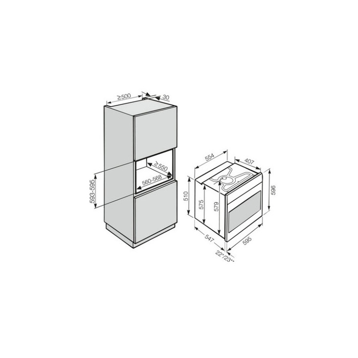 תנור בנוי פירוליטי Miele מילה H2661BP BLACK שחור - תמונה 2 תנור בנוי פירוליטי Miele מילה H2661BP BLACK שחור - תמונה 2