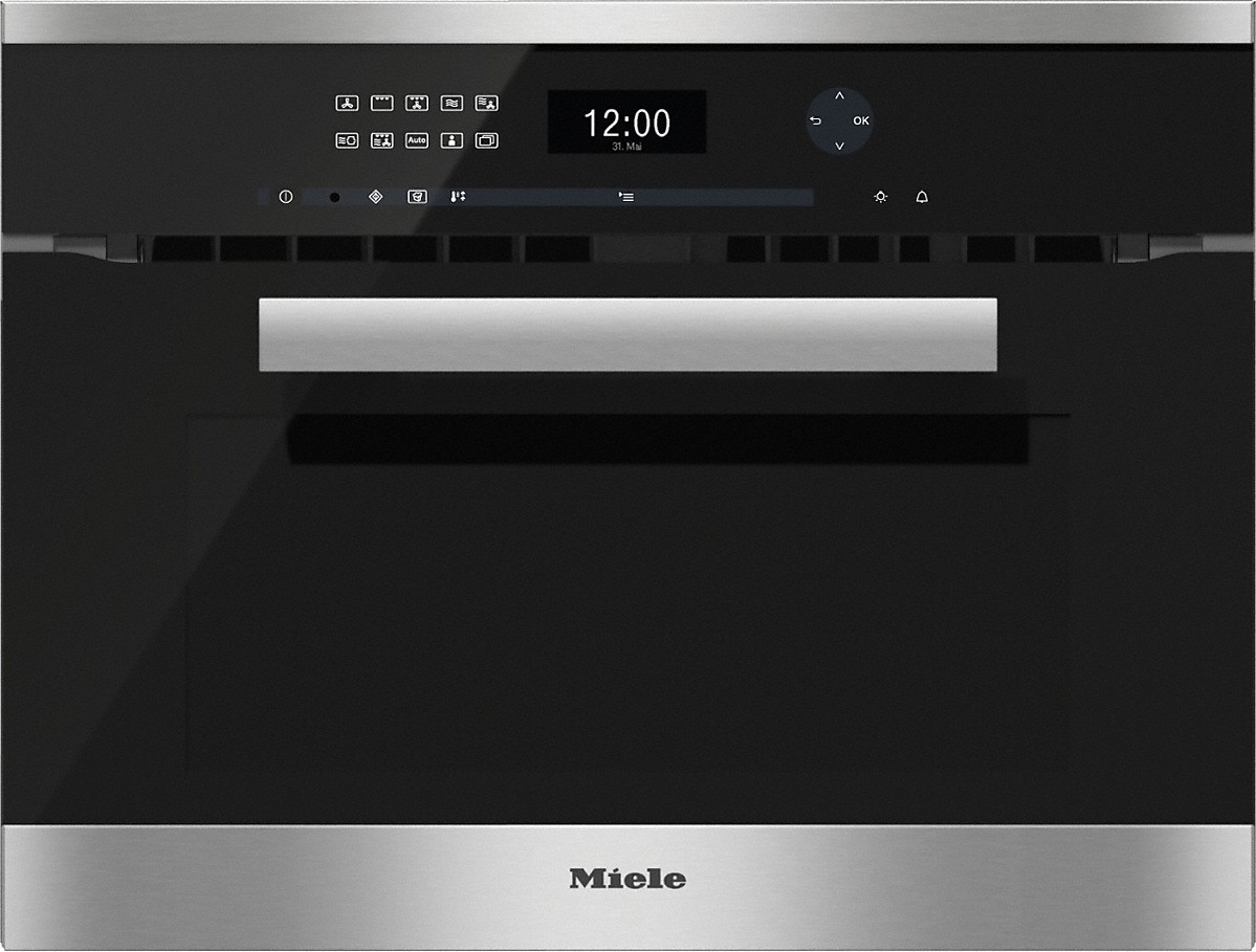 תנור בנוי משולב מיקרו Miele מילה H6401BM - תמונה 1 תנור בנוי משולב מיקרו Miele מילה H6401BM - תמונה 1
