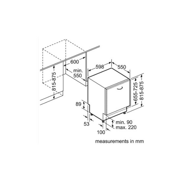 מדיח כלים אינטגרלי מלא Siemens סימנס SN636X00MY - תמונה 2 מדיח כלים אינטגרלי מלא Siemens סימנס SN636X00MY - תמונה 2