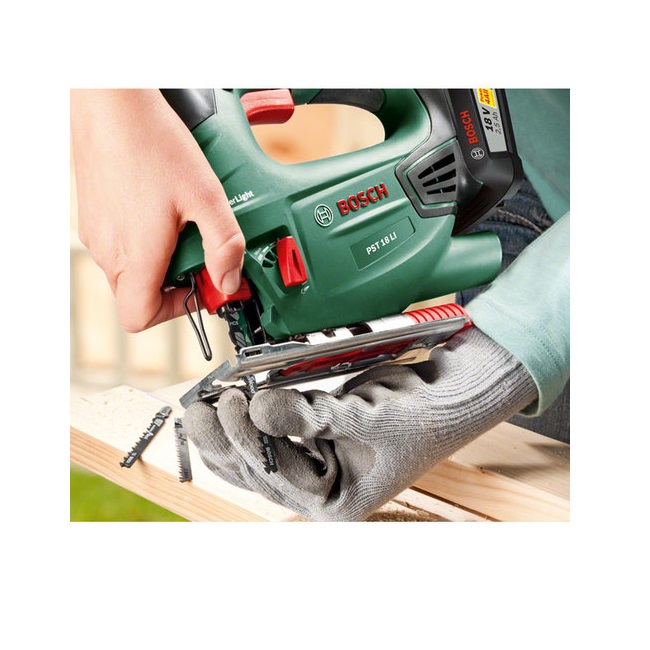 מסור אנכי Bosch בוש PST 18V LI גוף בלבד - תמונה 3 מסור אנכי Bosch בוש PST 18V LI גוף בלבד - תמונה 3