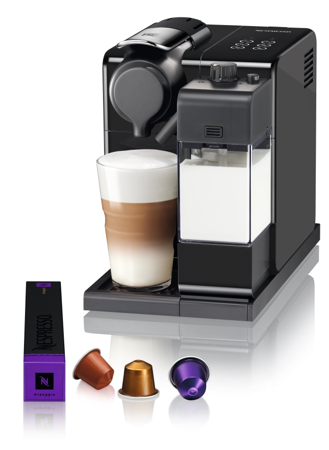 מכונת קפה Nespresso לטיסימה Touch בצבע שחור דגם F521 - תמונה 1 מכונת קפה Nespresso לטיסימה Touch בצבע שחור דגם F521 - תמונה 1