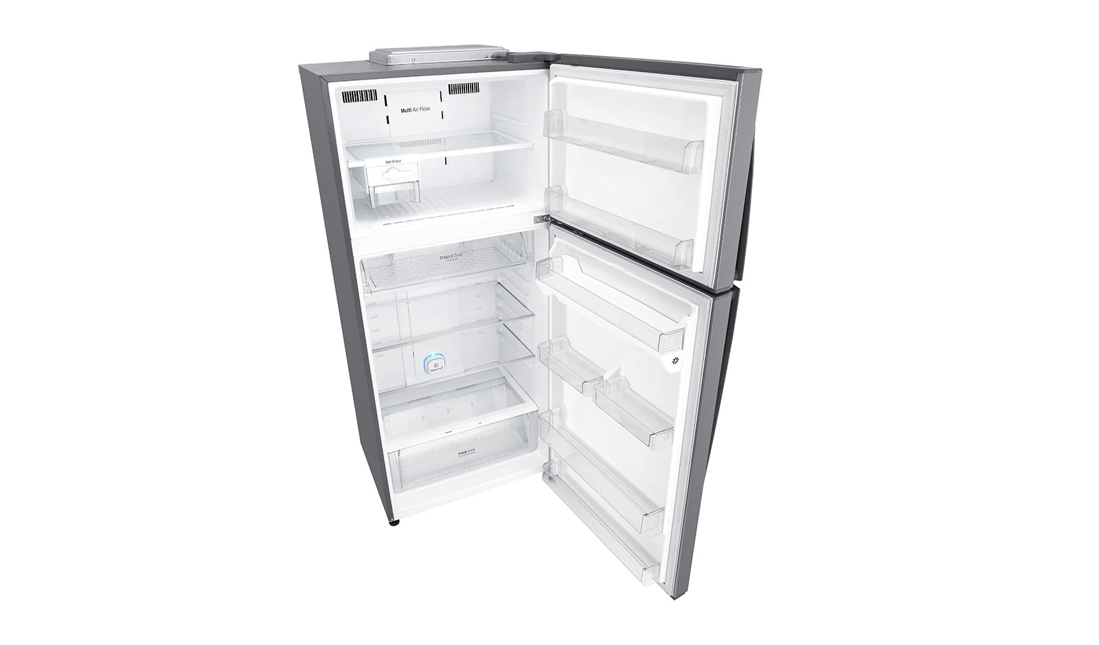 מקרר מקפיא עליון 475 ליטר נירוסטה LG GR-M6481S אל ג'י - תמונה 3 מקרר מקפיא עליון 475 ליטר נירוסטה LG GR-M6481S אל ג'י - תמונה 3
