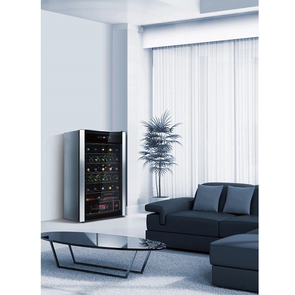 מקרר יין 28 בקבוקים Midea HS-125WEN - תמונה 2 מקרר יין 28 בקבוקים Midea HS-125WEN - תמונה 2