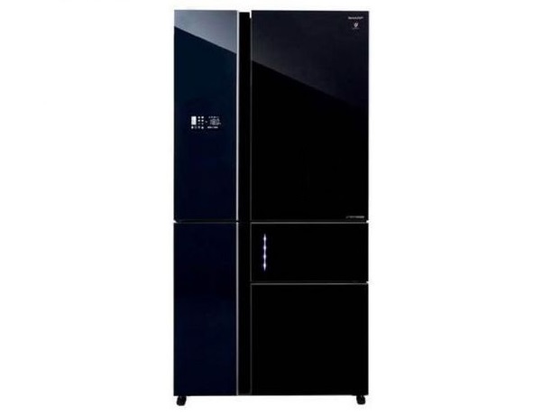 מקרר מקפיא תחתון Sharp SJ9711 661 ליטר שארפ זכוכית שחורה - תמונה 1 מקרר מקפיא תחתון Sharp SJ9711 661 ליטר שארפ זכוכית שחורה - תמונה 1