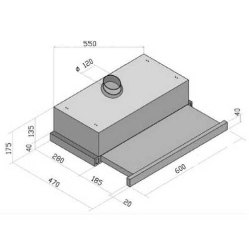 קולט אדים Delonghi CHS312 דה לונגי - תמונה 2