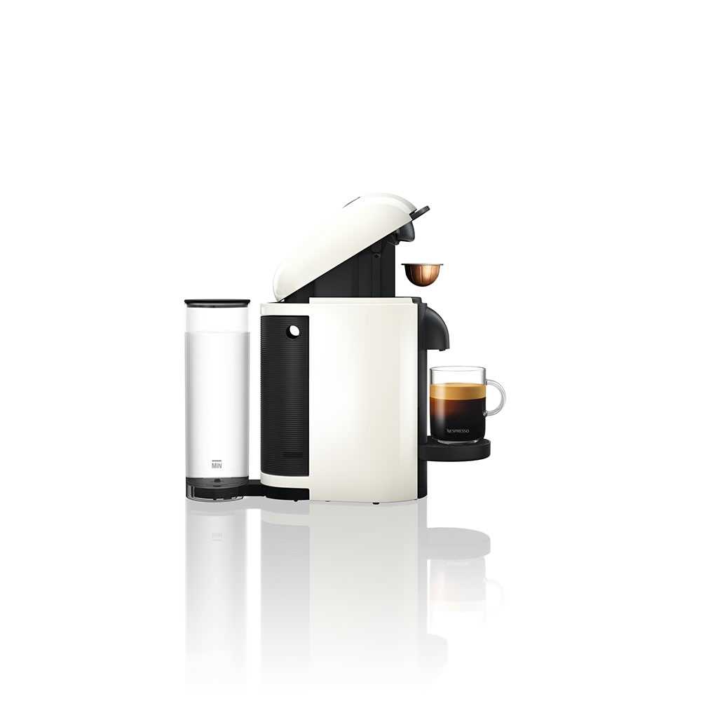 מכונת קפה VertuoPlus מבית NESPRESSO דגם GBC2 בגוון לבן - תמונה 4 מכונת קפה VertuoPlus מבית NESPRESSO דגם GBC2 בגוון לבן - תמונה 4