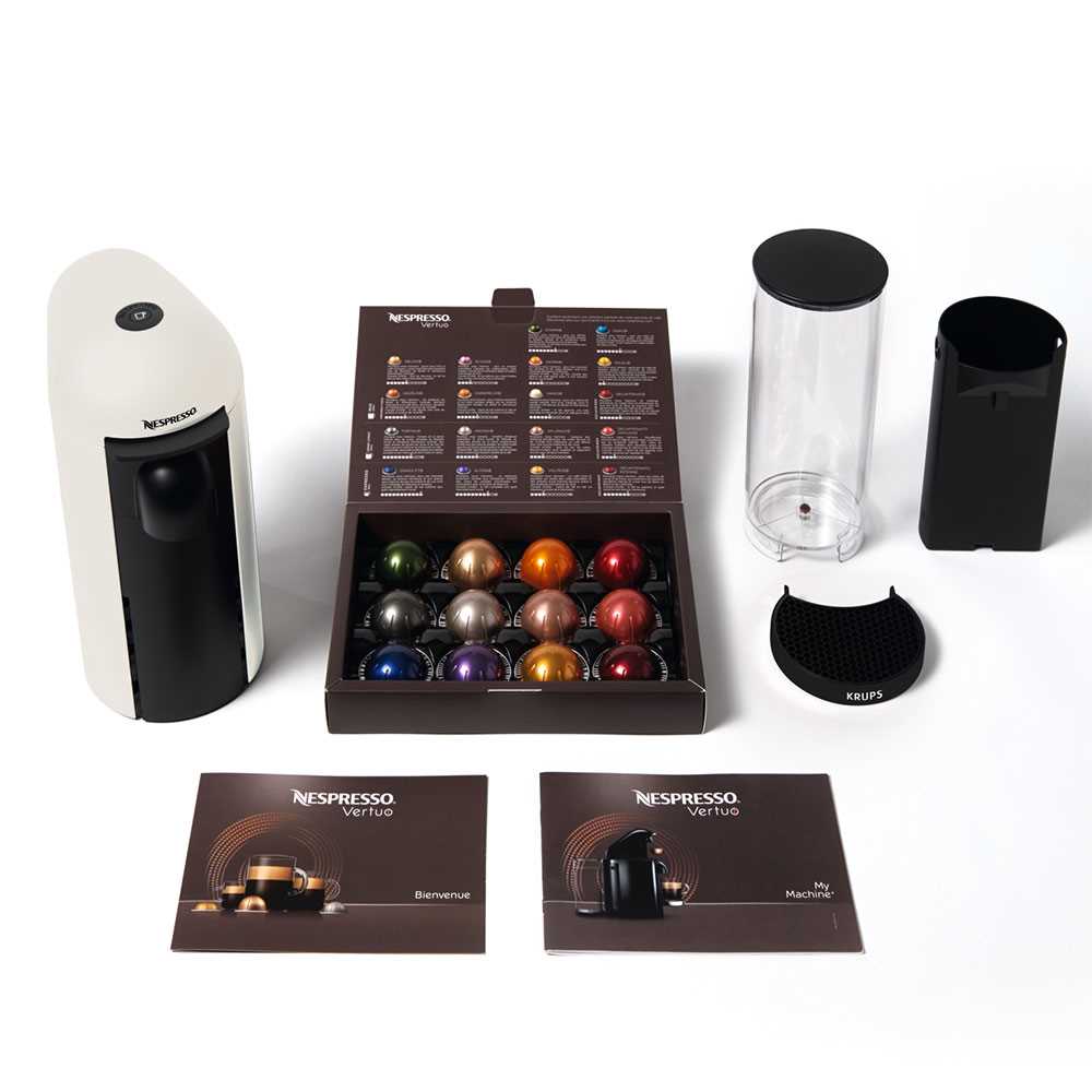 מכונת קפה VertuoPlus מבית NESPRESSO דגם GBC2 בגוון לבן - תמונה 5 מכונת קפה VertuoPlus מבית NESPRESSO דגם GBC2 בגוון לבן - תמונה 5
