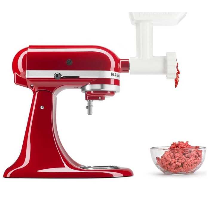 מטחנת בשר למיקסר KitchenAid קיצ'ן אייד FGA - תמונה 3